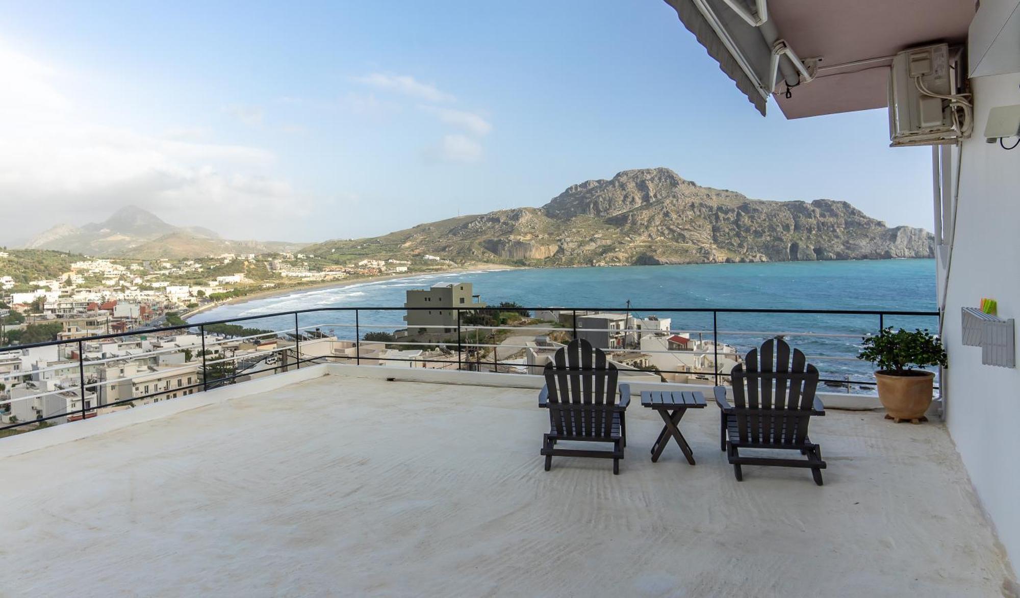 Plakias Penthouse Apt Δωμάτιο φωτογραφία